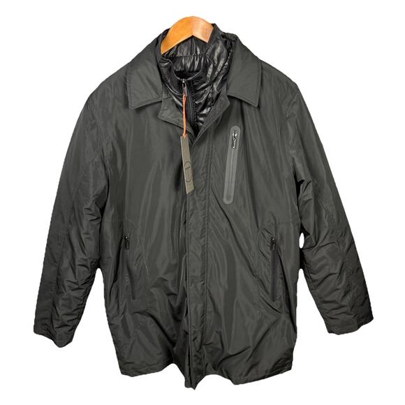 Tumi Other - T-Tech by Tumi Mens Insulated Puffer Jacket‎ Zip Snap Black Outdoor M Gorpcore